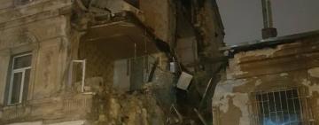 В Одессе ночью рухнул аварийный дом